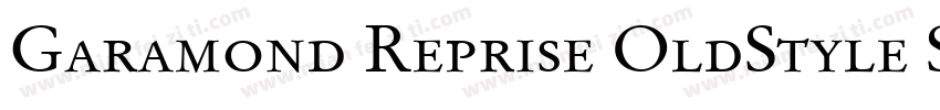 Garamond Reprise OldStyle SSi Bold Small Caps字体转换